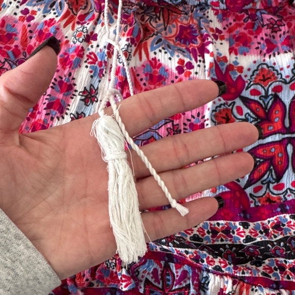 Altar'd State Multicolor Floral romper - Picture 4 of 6